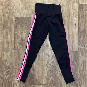 BRAZILIAN COMPRESSION LEGGINGS W/ STRIPES, size S